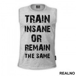 Train Insane Or Remain The Same - Trening - Majica Train Insane Or Remain The Same - Trening - Majica