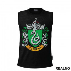 Slytherin Logo - Harry Potter - Majica