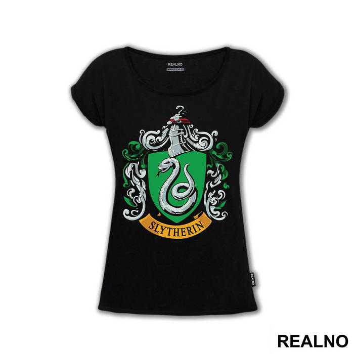 Slytherin Logo - Harry Potter - Majica