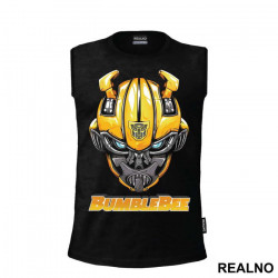 Bumblebee Head Illustration - Transformers - Majica Bumblebee Head Illustration - Transformers - Majica