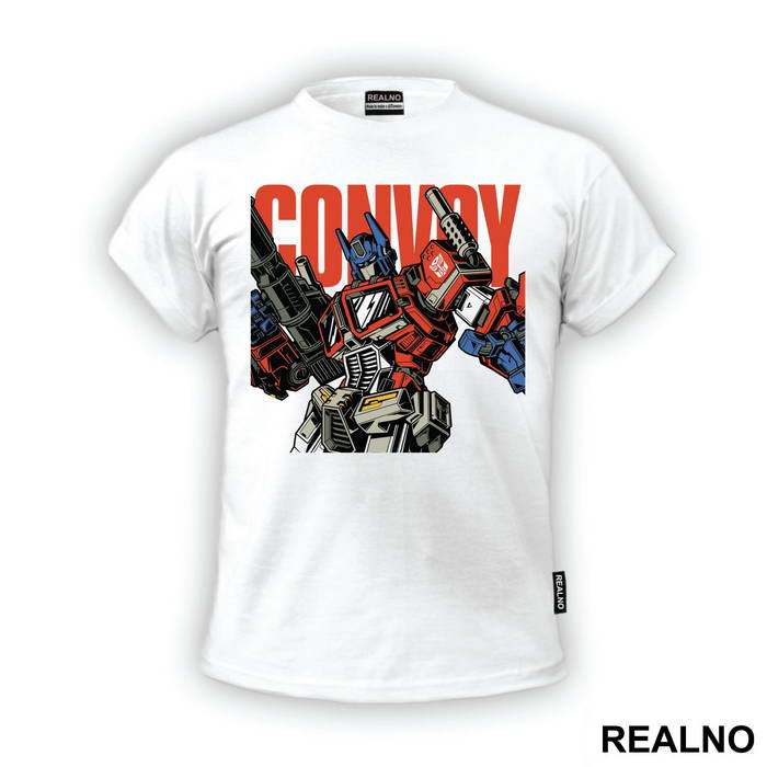 Convoy Optimus Prime - Transformers - Majica
