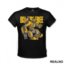Bumblebee And His Machine Gun - Transformers - Majica Bumblebee And His Machine Gun - Transformers - Majica