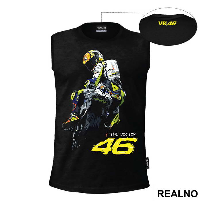 Looking Back - Rossi - VR - 46 - MotoGP - Sport - Majica