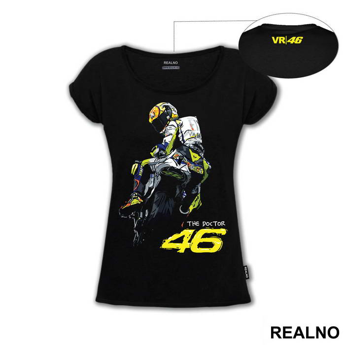 Looking Back - Rossi - VR - 46 - MotoGP - Sport - Majica