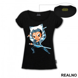 Chibi Ahsoka Tano - Mandalorian - Star Wars - Majica