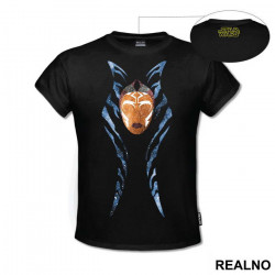 Ahsoka Tano Face Painting - Mandalorian - Star Wars - Majica Ahsoka Tano Face Painting - Mandalorian - Star Wars - Majica