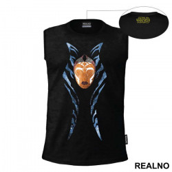Ahsoka Tano Face Painting - Mandalorian - Star Wars - Majica Ahsoka Tano Face Painting - Mandalorian - Star Wars - Majica