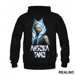 Ahsoka Text And Portrait- Mandalorian - Star Wars - Duks Ahsoka Text And Portrait- Mandalorian - Star Wars - Duks