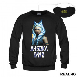 Ahsoka Text And Portrait- Mandalorian - Star Wars - Duks Ahsoka Text And Portrait- Mandalorian - Star Wars - Duks