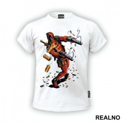 Bullet Shells In The Air - Deadpool - Majica