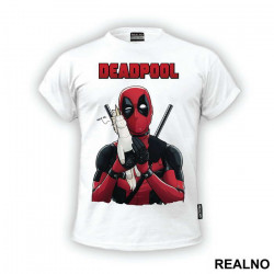 Hugging A Unicorn - Deadpool - Majica