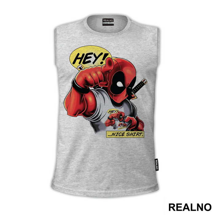 Hey! Nice Shirt - Deadpool - Majica