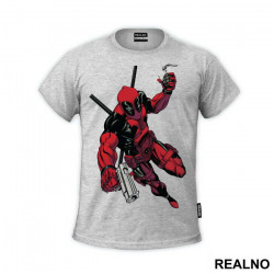 Holding A Grenade - Deadpool - Majica