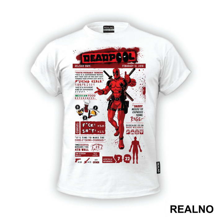 Specifics - Deadpool - Majica