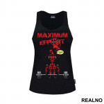 Maximum Effort Hard Pull- Trening - Deadpool - Majica