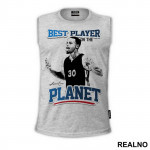 Stephen Steph Curry Best Player On The Planet Warriors 30 - NBA - Košarka - Majica