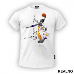 Kobe Bryant Los Angeles Lakers Slam Dunk - NBA - Košarka - Majica