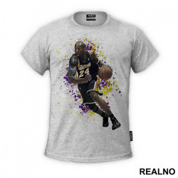 OUTLET - Siva dečija majica veličine 12 - NBA