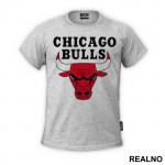 Chicago Bulls Logo - NBA - Košarka - Majica