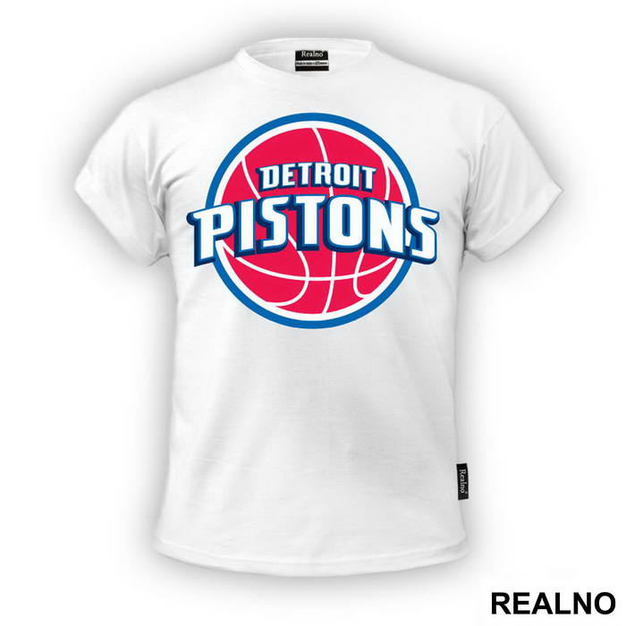 Detroit Pistons Logo - NBA - Košarka - Majica