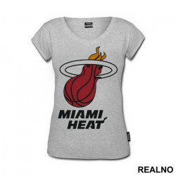Miami Heat Logo - NBA - Košarka - Majica