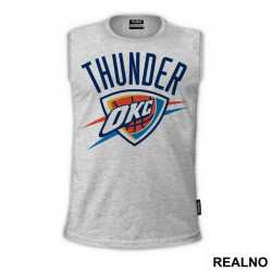 Oklahoma Thunder Logo - NBA - Košarka - Majica
