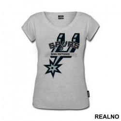 San Antonio Spurs Logo - NBA - Košarka - Majica