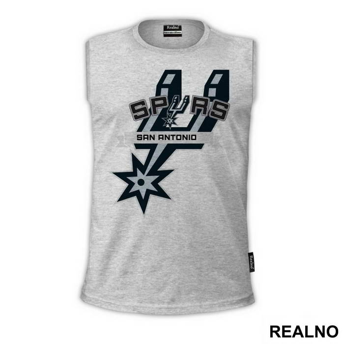 San Antonio Spurs Logo - NBA - Košarka - Majica