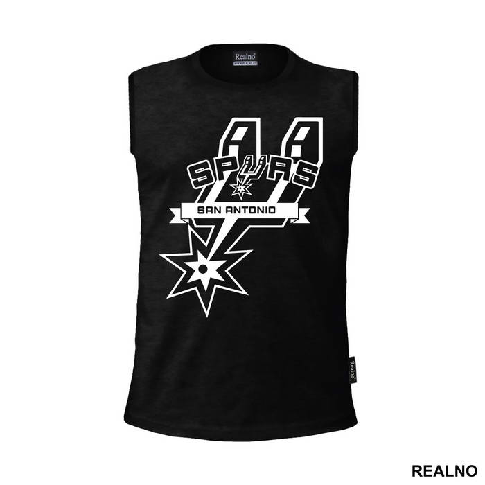 San Antonio Spurs Logo - NBA - Košarka - Majica