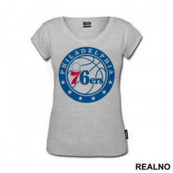 Philadelphia 76ers Logo - NBA - Košarka - Majica