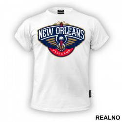 New Orleans Pelicans Logo - NBA - Košarka - Majica