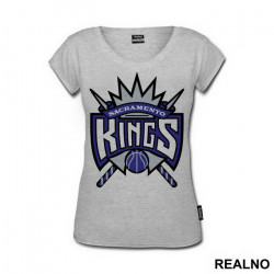 Sacramento Kings Logo - NBA - Košarka - Majica