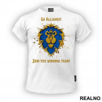 Go Alliance! - World Of Warcraft - WOW - Majica