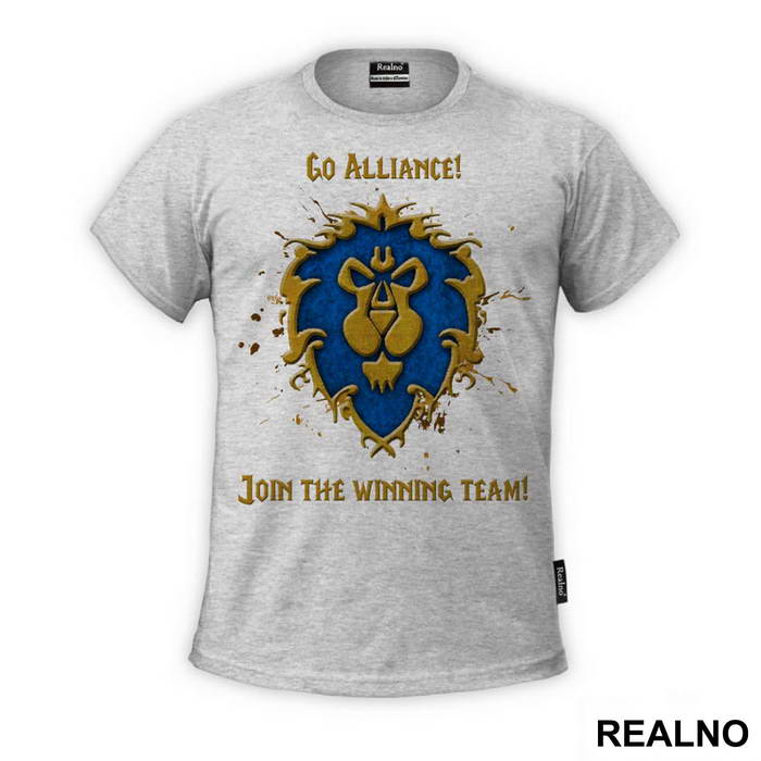 Go Alliance! - World Of Warcraft - WOW - Majica