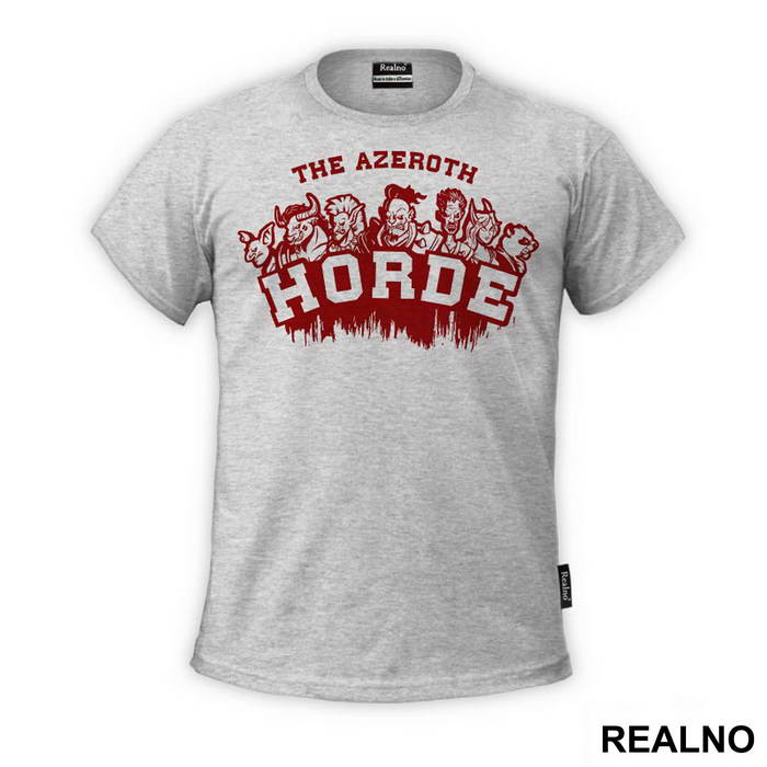 The Azeroth Horde - World Of Warcraft - WOW - Majica