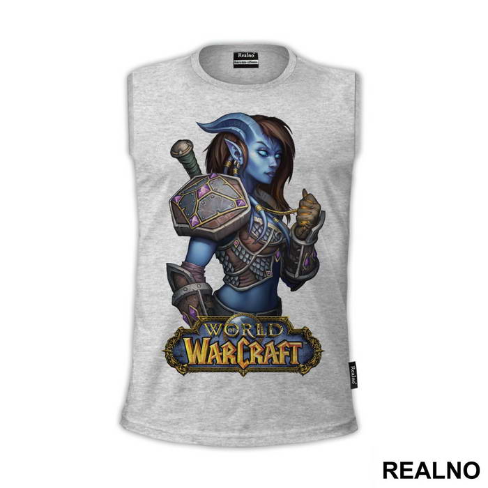 Draenei Female - World Of Warcraft - WOW - Majica