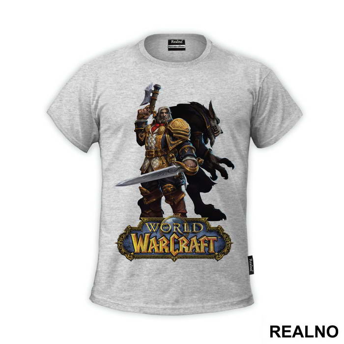 Genn Greymane King of Gilneas and Lord Of the Worgen - World Of Warcraft - WOW - Majica