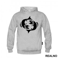 Zodiac - Stencil - Pisces - Ribe - Horoskop - Duks