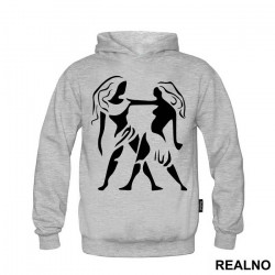 Zodiac - Stencil - Gemini - Blizanci - Horoskop - Duks