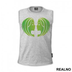 Zodiac - Colorful - Gemini - Blizanci - Horoskop - Majica