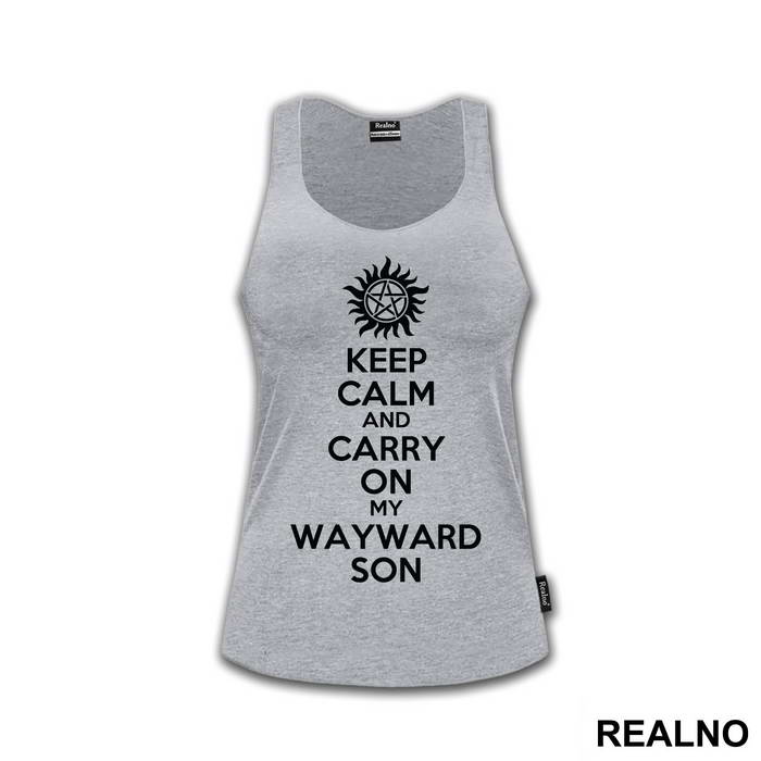 Keep Calm And Carry on Wayward Son - Supernatural - Majica