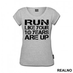 Run Like Your 10 Years Are Up - Supernatural - Majica
