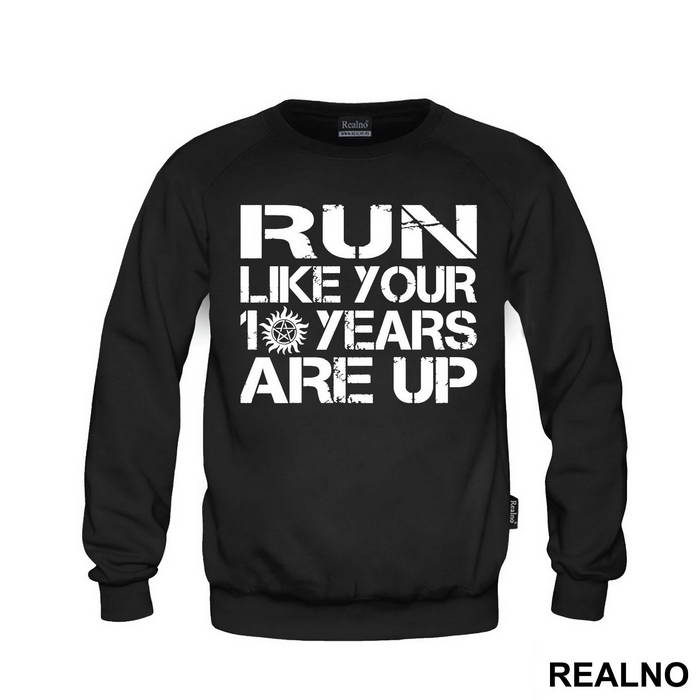 Run Like Your 10 Years Are Up - Supernatural - Duks
