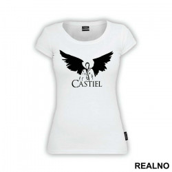 Castiel - Black - Supernatural - Majica