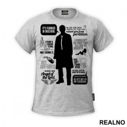 Castiel - Quotes - Supernatural - Majica