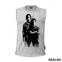 Sam And Dean - Black - Supernatural - Majica