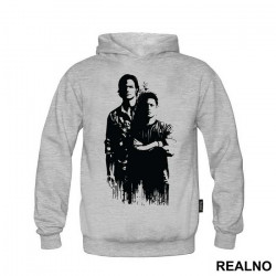 Sam And Dean - Black - Supernatural - Duks