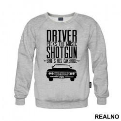 Driver Picks The Music, Shotgun Shuts His Cakehole - Supernatural - Duks