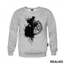 Dean And Sam - Black Dots - Supernatural - Duks