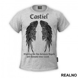 Castiel - Blurring The Line Between Angles And Humans Since 2008 - Supernatural - Majica